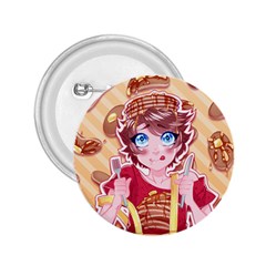 Hungry Boy - Pancakes - 2 25  Button by beksboys