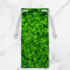 Shamrock Clovers Green Irish St  Patrick Ireland Good Luck Symbol 8000 Sv Jewelry Bags by yoursparklingshop