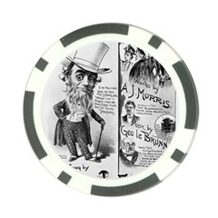 Vintage Song Sheet Lyrics Black White Typography Poker Chip Card Guards by yoursparklingshop