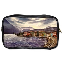 Italian Lake Garda Toiletries Bags 2-side by ArtByThree