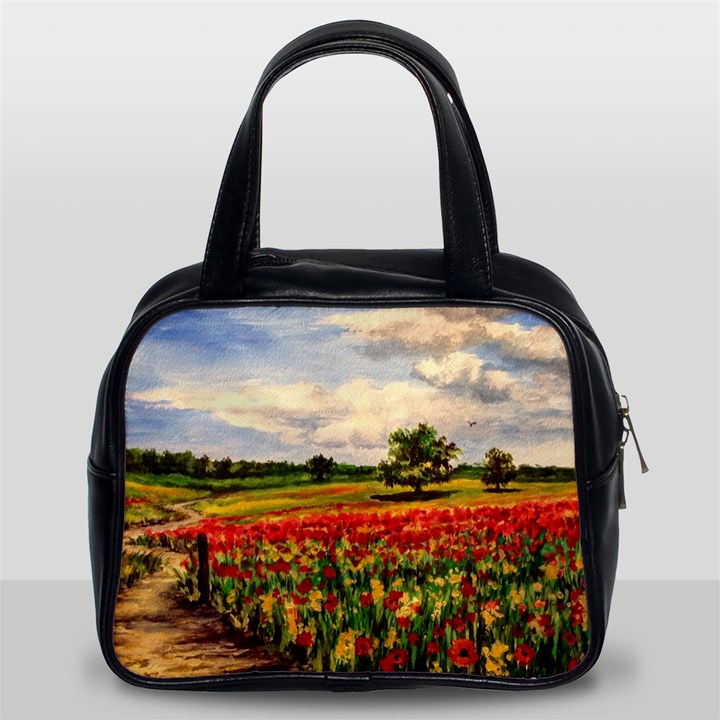  Poppies Classic Handbags (2 Sides)