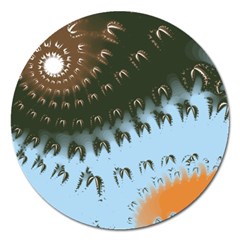 Sunraypil Magnet 5  (round) by digitaldivadesigns