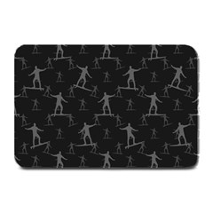 Surfing Motif Pattern Plate Mats by dflcprints