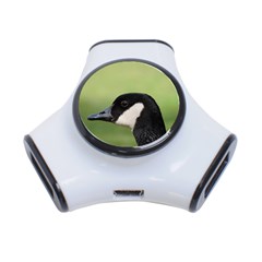 Goose Bird In Nature 3-port Usb Hub by picsaspassion