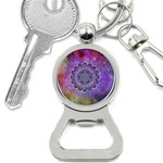 Flower Of Life Indian Ornaments Mandala Universe Bottle Opener Key Chains Front