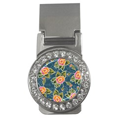 Floral Fantsy Pattern Money Clips (cz)  by DanaeStudio