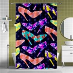 Colorful High Heels Pattern Shower Curtain 48  x 72  (Small)  Curtain(48  X 72 ) - 42.18 x64.8  Curtain(48  X 72 )