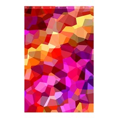 Geometric Fall Pattern Shower Curtain 48  X 72  (small)  by DanaeStudio