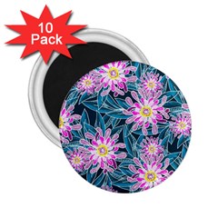 Whimsical Garden 2 25  Magnets (10 Pack)  by DanaeStudio