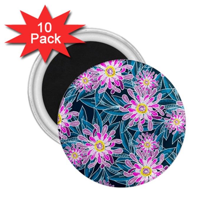 Whimsical Garden 2.25  Magnets (10 pack) 