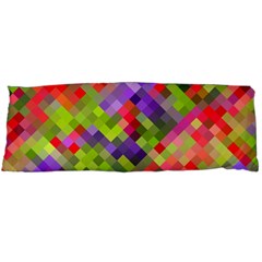 Colorful Mosaic Body Pillow Case (dakimakura) by DanaeStudio