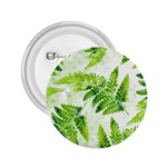 Fern Leaves 2.25  Buttons Front