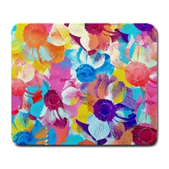 Anemones Large Mousepads by DanaeStudio