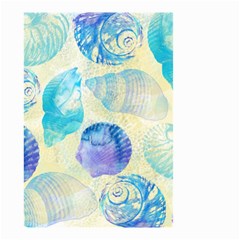 Seashells Small Garden Flag (two Sides) by DanaeStudio