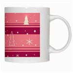 Pink Xmas White Mugs Right