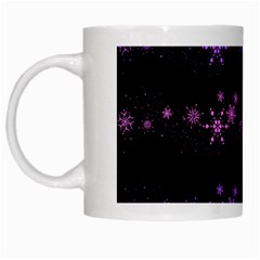 Purple Elegant Xmas White Mugs by Valentinaart