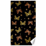 Insects Motif Pattern Canvas 40  x 72   39.28 x69.23  Canvas - 1