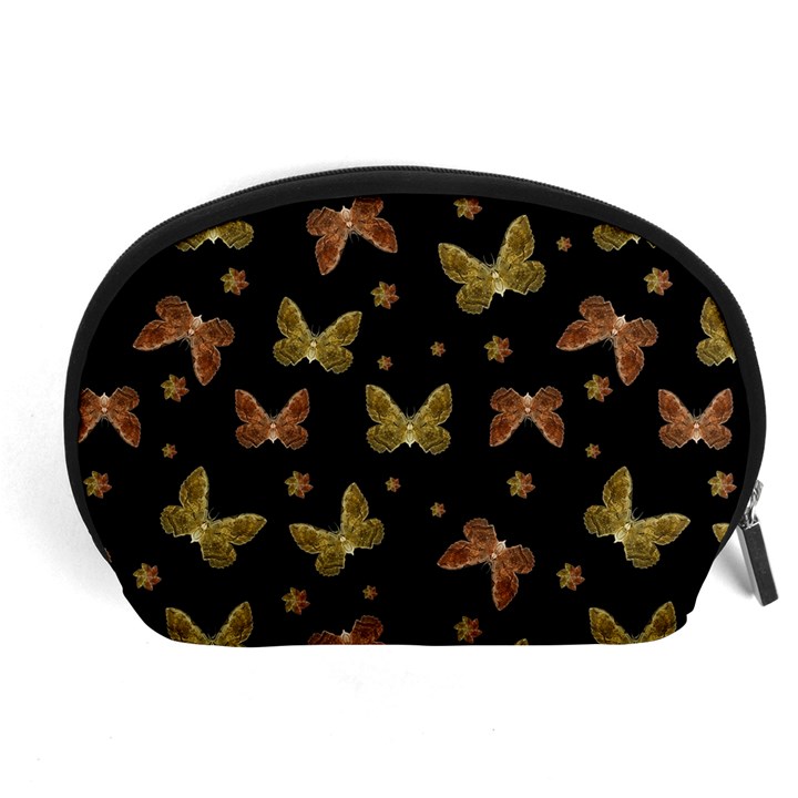 Insects Motif Pattern Accessory Pouches (Large) 