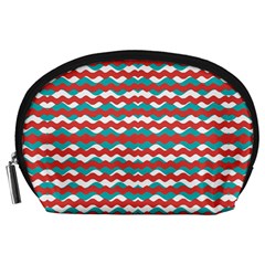 Geometric Waves Accessory Pouches (large)  by dflcprints