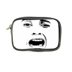 Scared Woman Expression Coin Purse by dflcprints