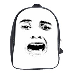 Scared Woman Expression School Bags (xl)  by dflcprints