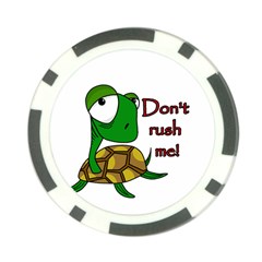 Turtle Joke Poker Chip Card Guards by Valentinaart