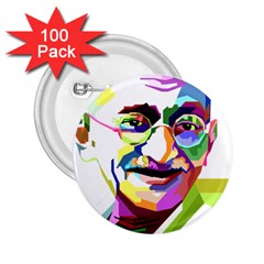 Ghandi 2 25  Buttons (100 Pack)  by bhazkaragriz