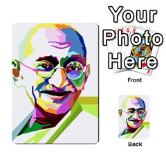 Ghandi Multi-purpose Cards (rectangle)  by bhazkaragriz