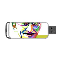 Ghandi Portable Usb Flash (one Side) by bhazkaragriz