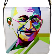 Ghandi Flap Messenger Bag (s) by bhazkaragriz