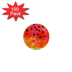 Abstract Watermelon 1  Mini Magnets (100 Pack)  by DanaeStudio