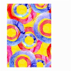 Blue And Pink Dream Small Garden Flag (two Sides) by DanaeStudio