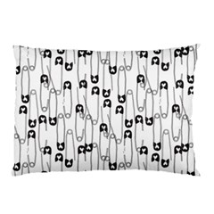 Safety Pin Pattern Pillow Case (two Sides) by kostolom3000shop