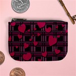 Harts pattern Mini Coin Purses Front