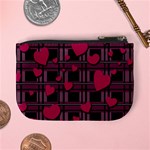 Harts pattern Mini Coin Purses Back