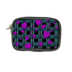 Purple Love Coin Purse by Valentinaart