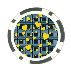 Love Design Poker Chip Card Guards by Valentinaart