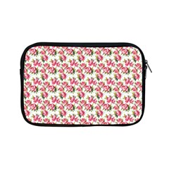 Gorgeous Pink Flower Pattern Apple Ipad Mini Zipper Cases by Brittlevirginclothing