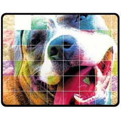 Layla Merch Fleece Blanket (medium)  by tigflea