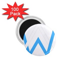 Alan Walker  Logo 1 75  Magnets (100 Pack)  by bhazkaragriz