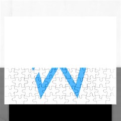 Alan Walker  Logo Rectangular Jigsaw Puzzl by bhazkaragriz