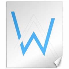 Alan Walker  Logo Canvas 8  X 10  by bhazkaragriz