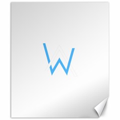 Alan Walker  Logo Canvas 20  X 24   by bhazkaragriz