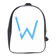 Alan Walker  Logo School Bags (xl)  by bhazkaragriz