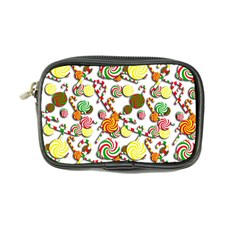 Xmas Candy Pattern Coin Purse by Valentinaart