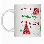 New Year pattern White Mugs Left