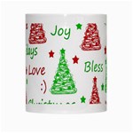 New Year pattern White Mugs Center