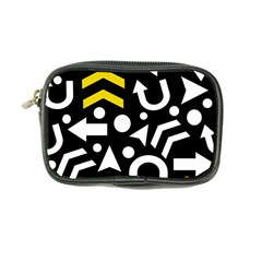 Right Direction - Yellow Coin Purse by Valentinaart