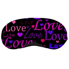 Love Pattern 2 Sleeping Masks by Valentinaart