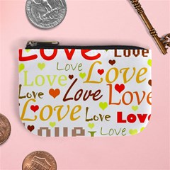 Valentine s Day Pattern Mini Coin Purses by Valentinaart